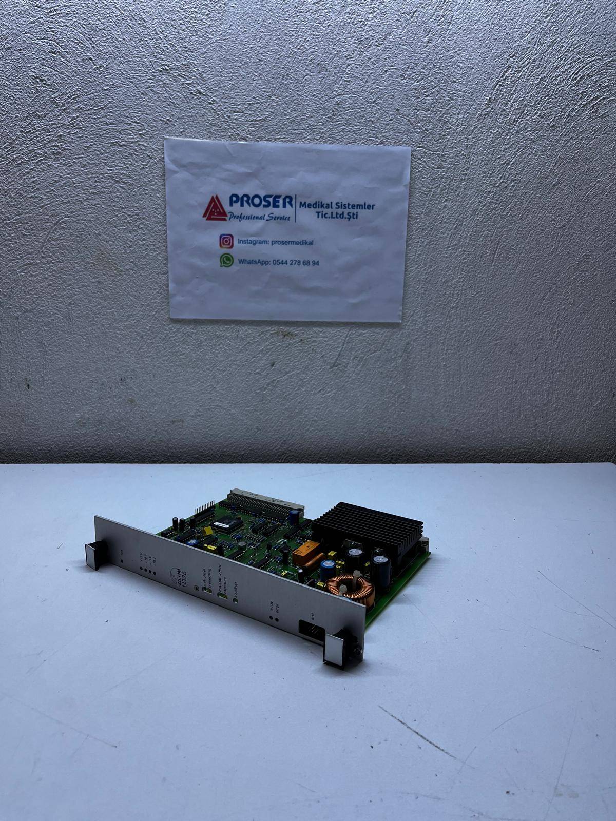 Ziehm U326 Jenerat&ouml;r Kartı